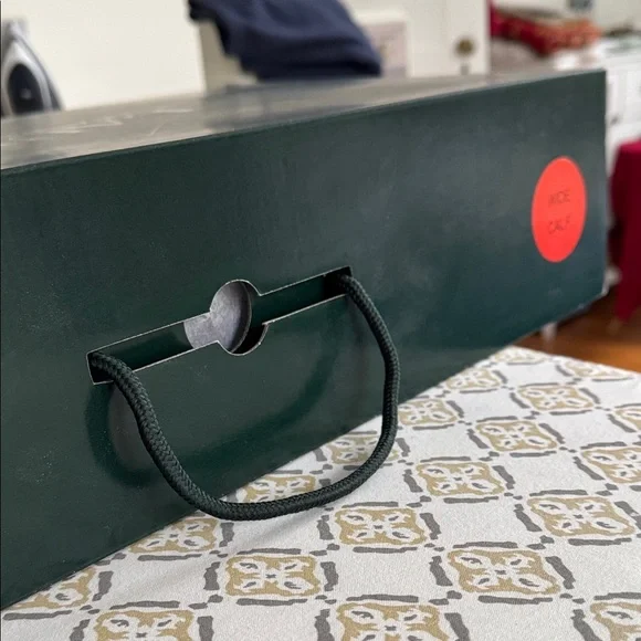 NWT Ralph Lauren Margarite Black Leather 1" Heel Riding Boots Size 9.5 wide calf - Picture 12 of 16